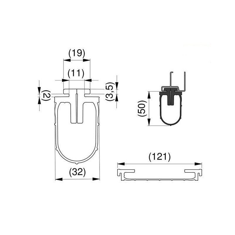 Uszczelka dolna, podłogowa