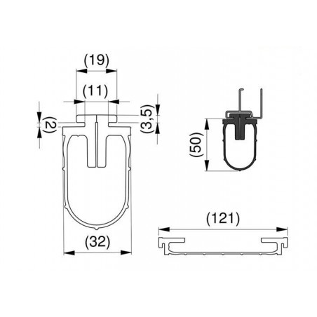Uszczelka dolna, podłogowa