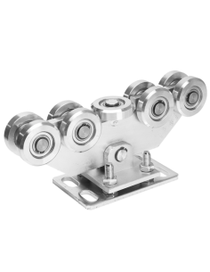 Wózek 9-rolkowy z regulacją do bramy przesuwnej profil 80