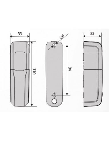 Fotokomórki BFT COMPACTA A20-180