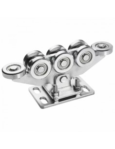 Wózek 8-rolkowy z regulacją do bramy przesuwnej profil 80