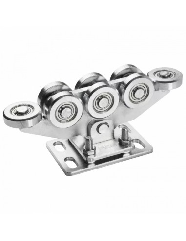 Wózek 8-rolkowy z regulacją do bramy przesuwnej profil 80