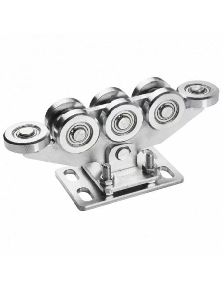 Wózek 8-rolkowy z regulacją do bramy przesuwnej profil 80