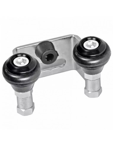 Uchwyt górny z rolkami do bramy przesuwnej (40 mm)