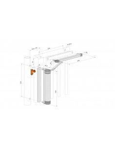 Samozamykacz Locinox LION-ZILV 2