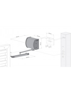 Samozamykacz Locinox PANTHER-9005 2