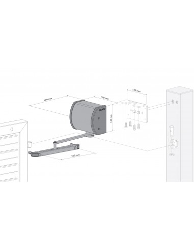 Samozamykacz Locinox PANTHER-9005