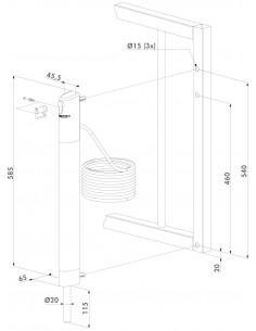 Elektryczny rygiel Locinox Electradrop 2