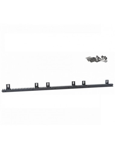 Listwa zębata plastikowa z rdzeniem stalowym