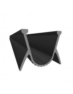 Uszczelka dolna, podłogowa, dwuwargowa