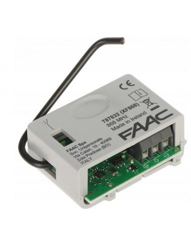 Radioodbiornik wewnętrzny FAAC XF 868 moduł