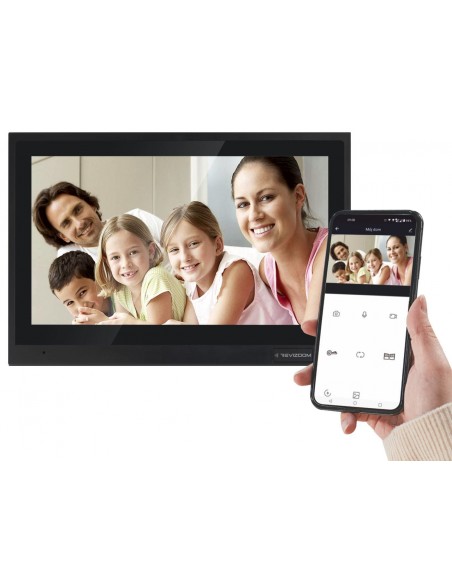 Monitor 10" REVIZOOM głośnomówiący Smart HD