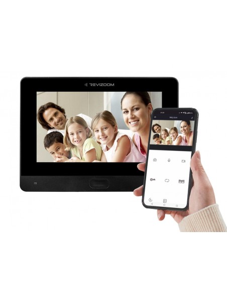 Monitor 7" REVIZOOM głośnomówiący Smart HD