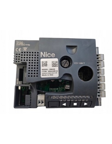 centrala sterująca NICE XBA20R10 do szlabanu SBAR